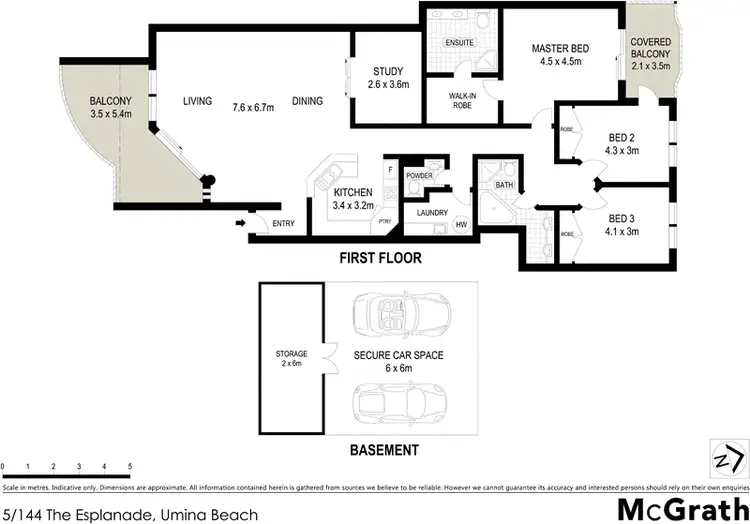 Floorplan of Homely townhouse listing, 5/144 The Esplanade, Umina Beach NSW 2257