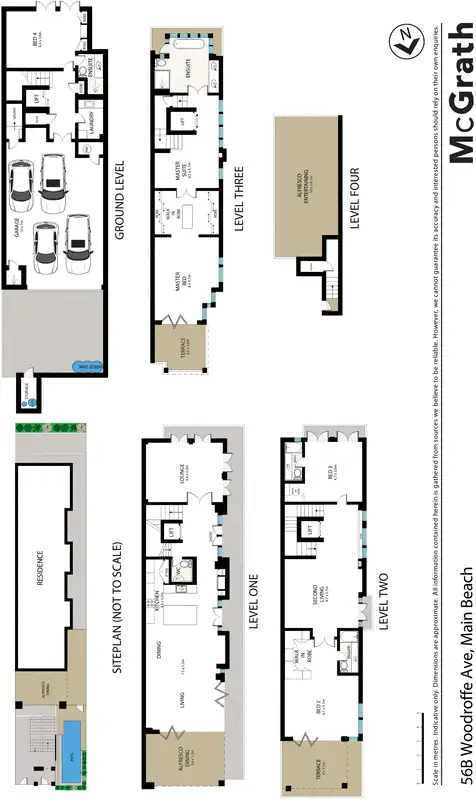 Floorplan of Homely villa listing, 56B Woodroffe Avenue, Main Beach QLD 4217