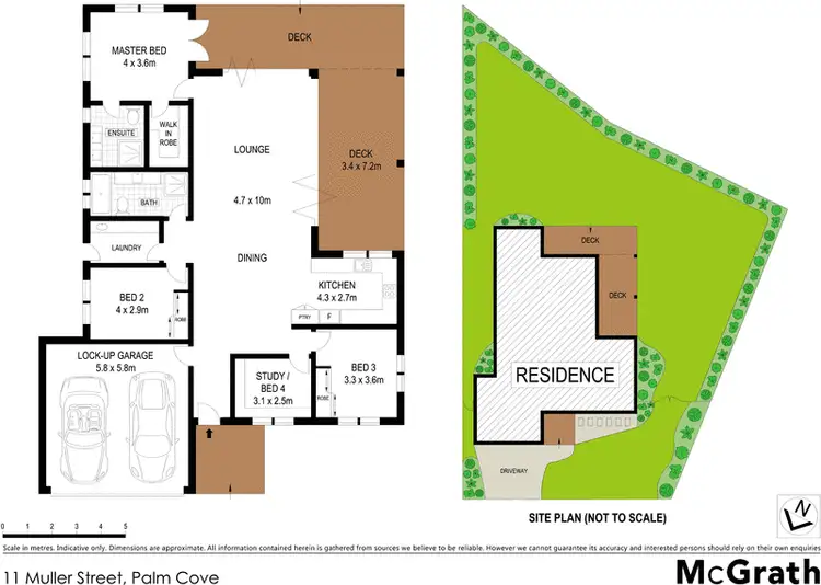Floorplan of Homely house listing, 11 Muller Street, Palm Cove QLD 4879