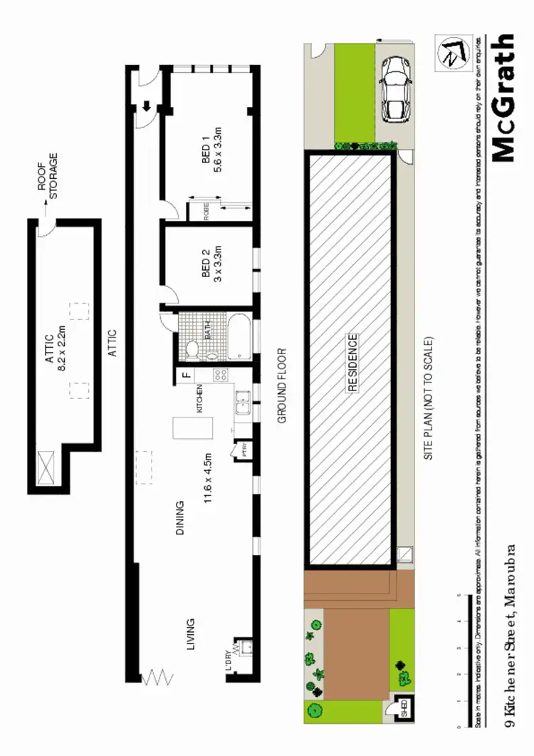 Floorplan of Homely house listing, 9 Kitchener Street, Maroubra NSW 2035