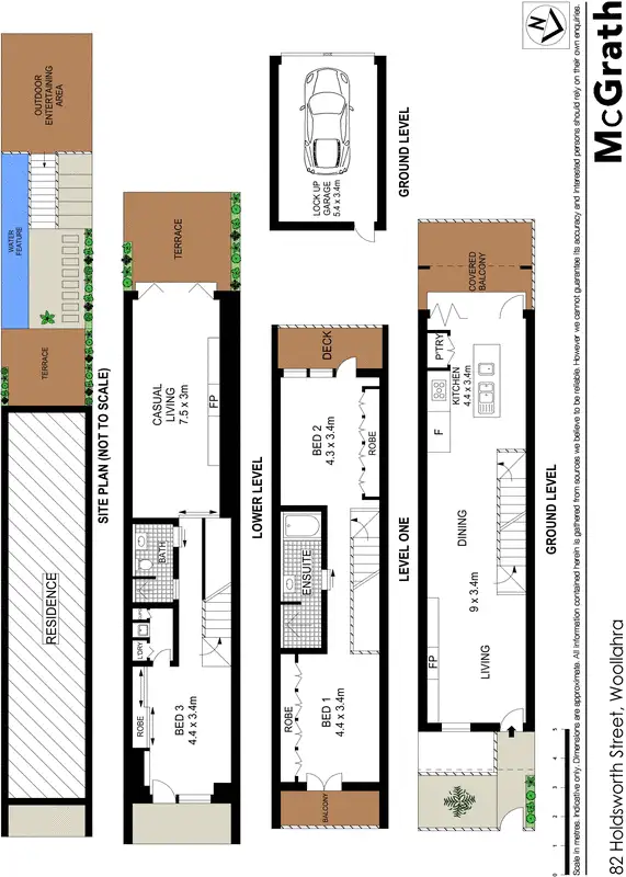 Floorplan of Homely house listing, 82 Holdsworth Street, Woollahra NSW 2025