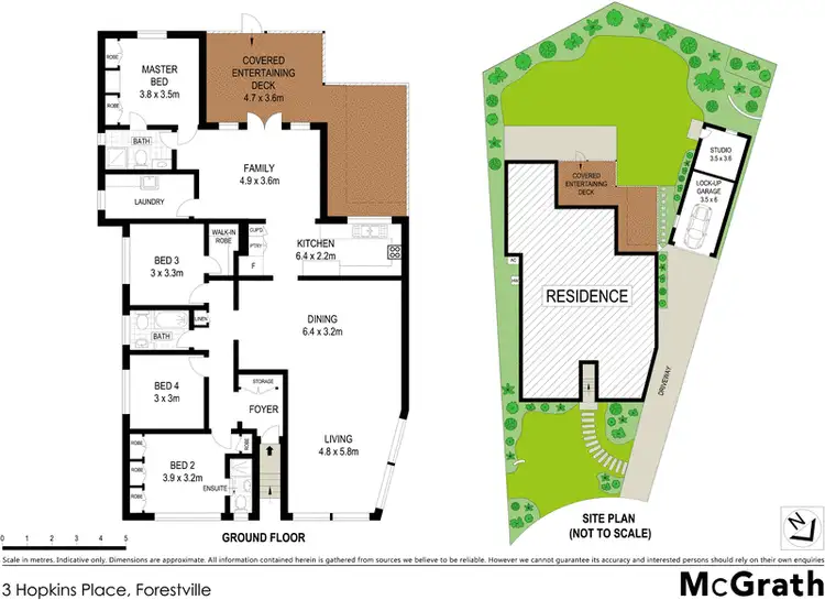 Floorplan of Homely house listing, 3 Hopkins Place, Forestville NSW 2087