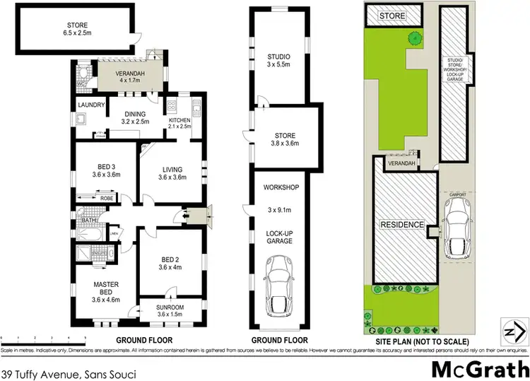 Floorplan of Homely house listing, 39 Tuffy Avenue, Sans Souci NSW 2219