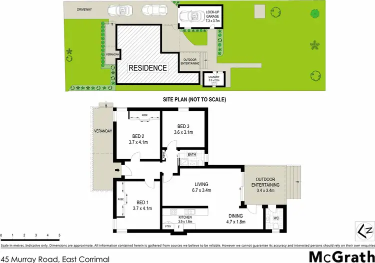 Floorplan of Homely house listing, 45 Murray Road, East Corrimal NSW 2518