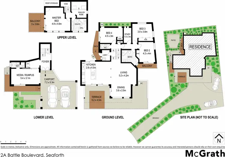 Floorplan of Homely house listing, 2A Battle Boulevard, Seaforth NSW 2092