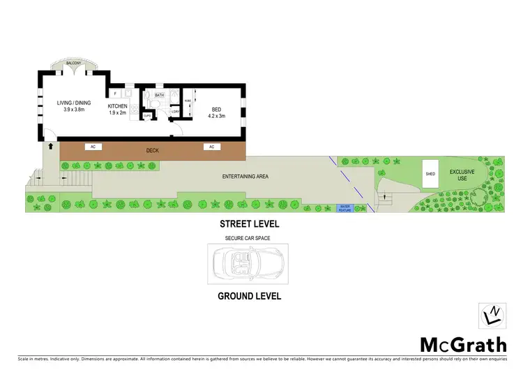 Floorplan of Homely apartment listing, 117 Short Street, Birchgrove NSW 2041