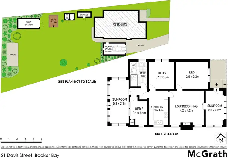 Floorplan of Homely house listing, 51 Davis Street, Booker Bay NSW 2257