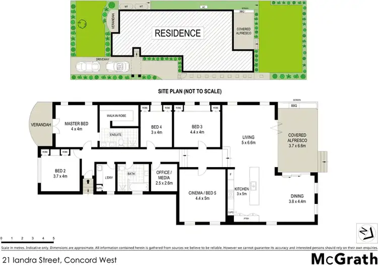 Floorplan of Homely house listing, 21 Iandra Street, Concord West NSW 2138