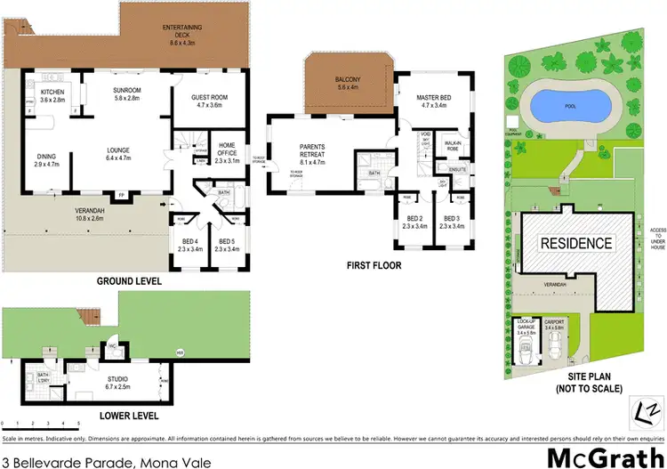 Floorplan of Homely house listing, 3 Bellevarde Parade, Mona Vale NSW 2103