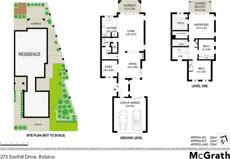 Floorplan of Homely townhouse listing, 275 Easthill Drive, Robina QLD 4226