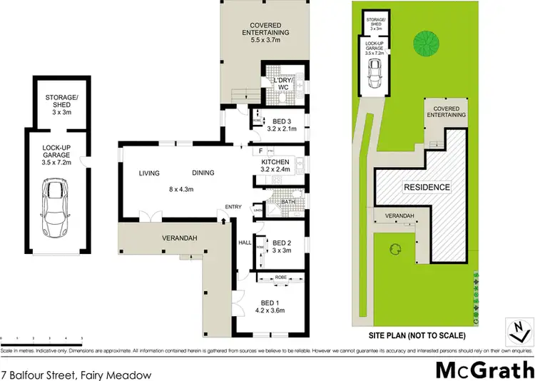 Floorplan of Homely house listing, 7 Balfour Street, Fairy Meadow NSW 2519