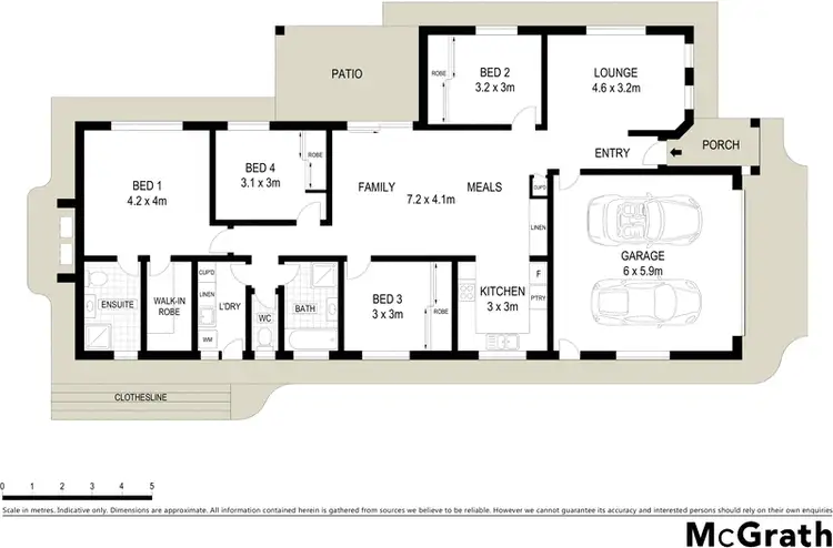 Floorplan of Homely house listing, Address available on request