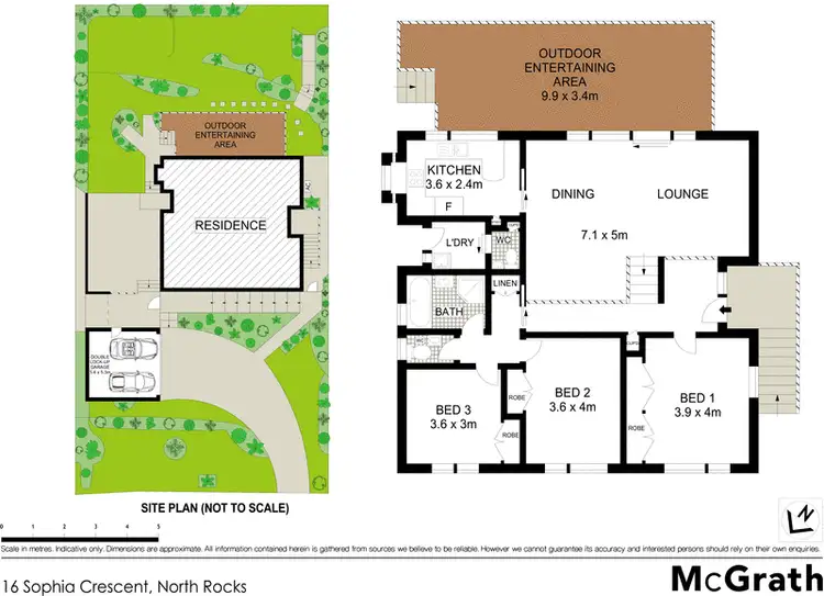 Floorplan of Homely house listing, 16 Sophia Crescent, North Rocks NSW 2151