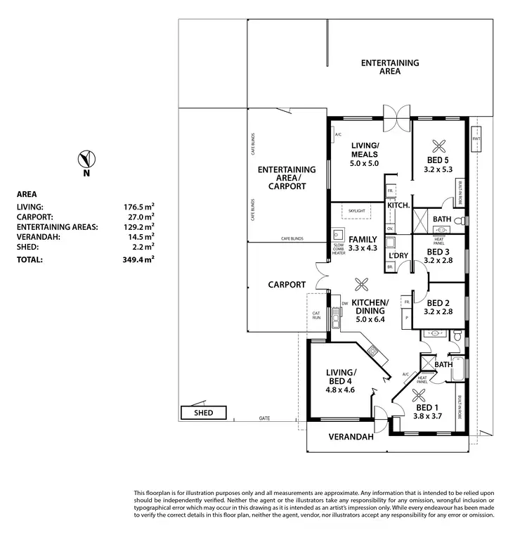 Floorplan of Homely house listing, 149 North Road, Nairne SA 5252