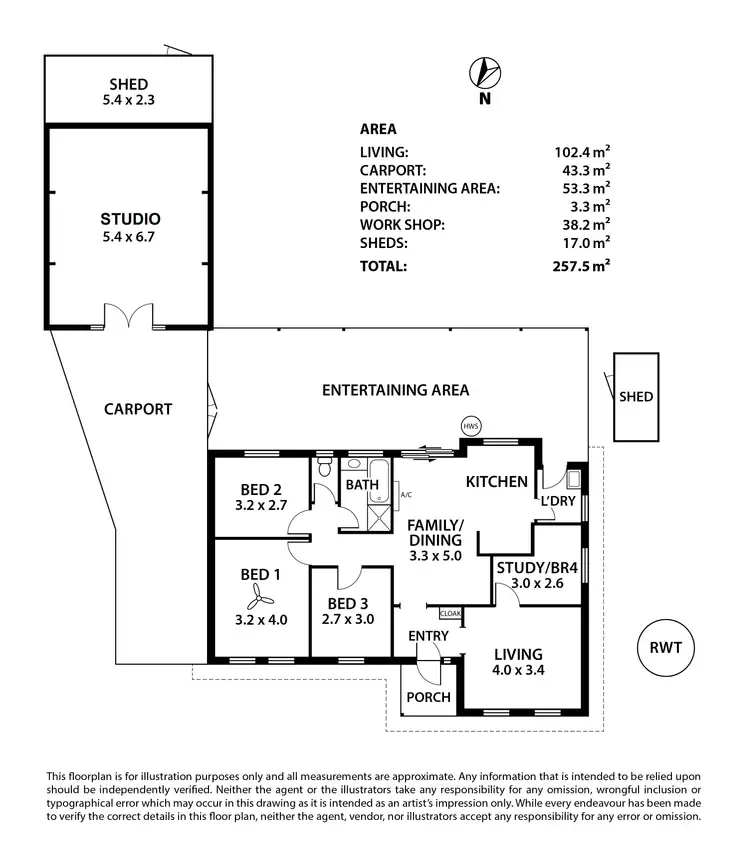 Floorplan of Homely house listing, 20 Fry Street, Mount Barker SA 5251