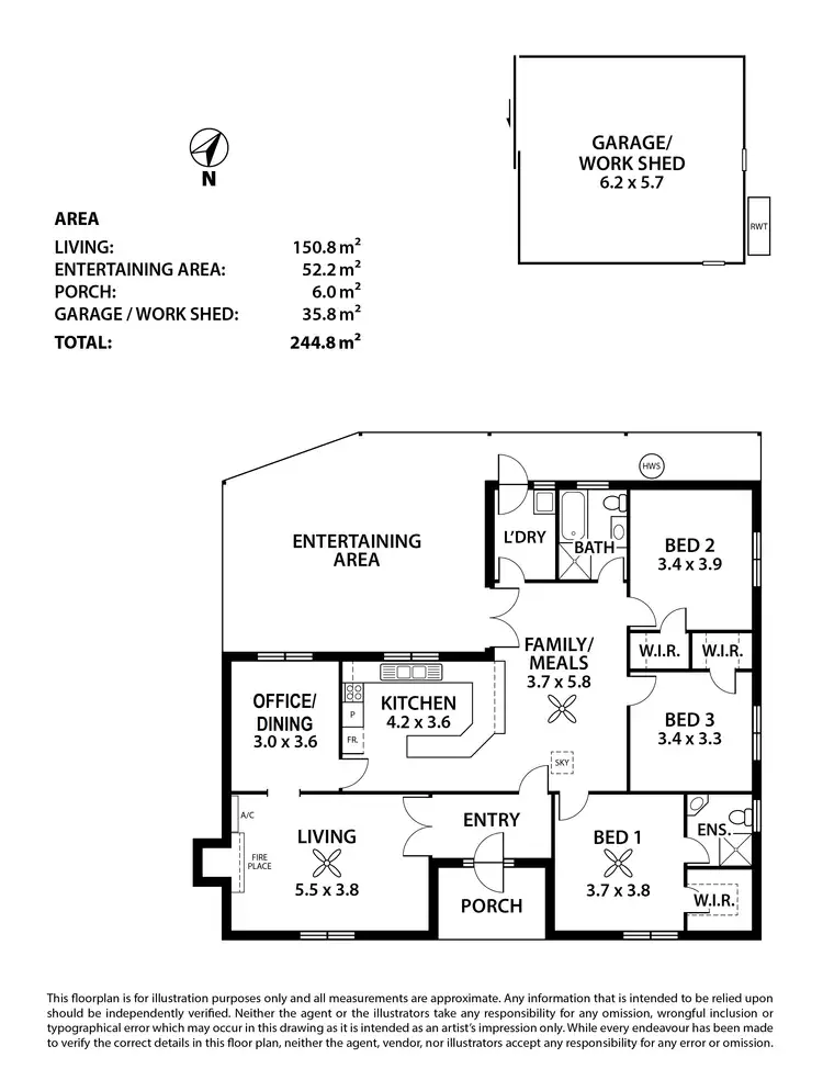 Floorplan of Homely house listing, 17 Balhannah Road, Hahndorf SA 5245