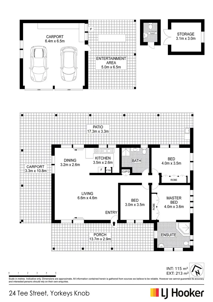 Floorplan of Homely house listing, 24 Tee Street, Yorkeys Knob QLD 4878