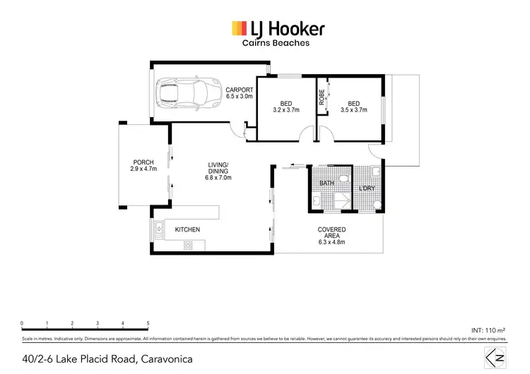 Floorplan of Homely house listing, 40/2-6 Lake Placid Road, Caravonica QLD 4878