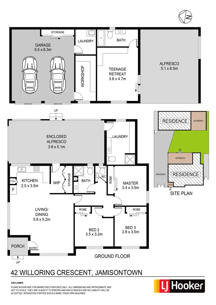 Floorplan of Homely house listing, 42 Willoring Cres, Jamisontown NSW 2750