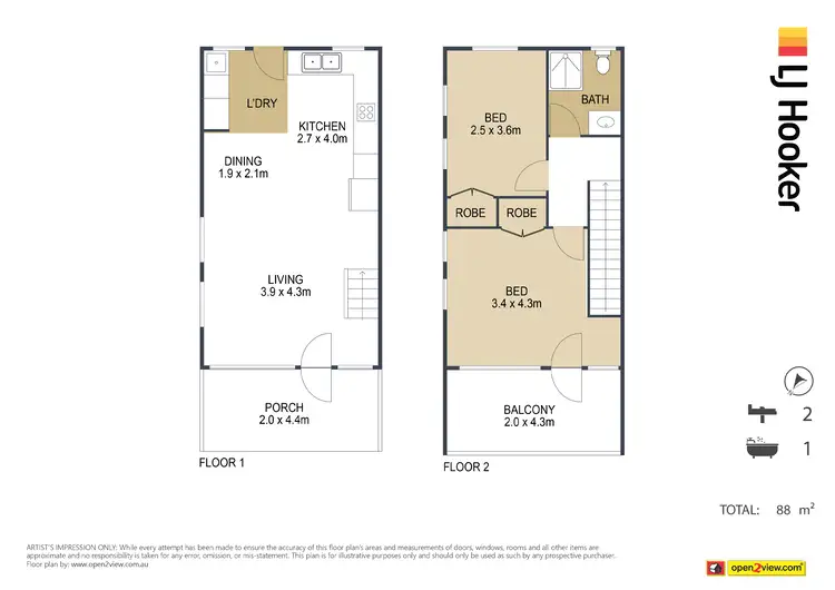 Floorplan of Homely unit listing, 7/32-34 Benabrow Avenue, Bellara QLD 4507