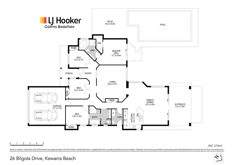 Floorplan of Homely house listing, 26 Bilgola Drive, Kewarra Beach QLD 4879
