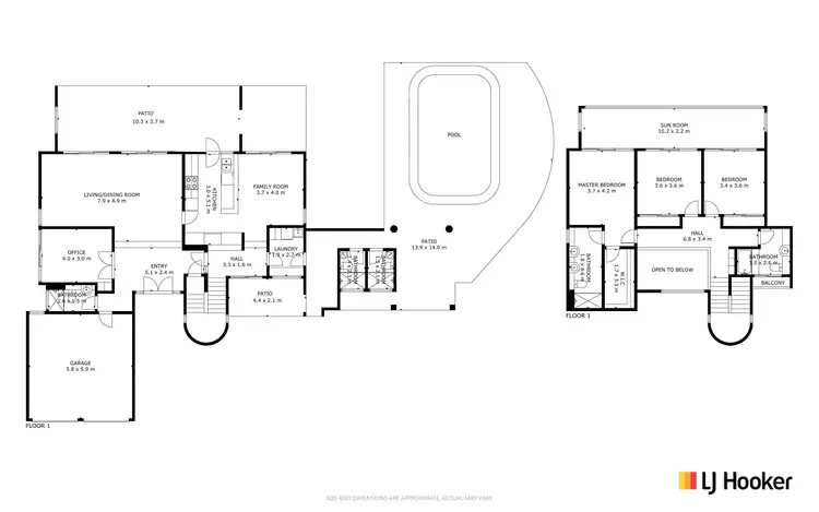 Floorplan of Homely house listing, 18 Cascade Avenue, Kewarra Beach QLD 4879