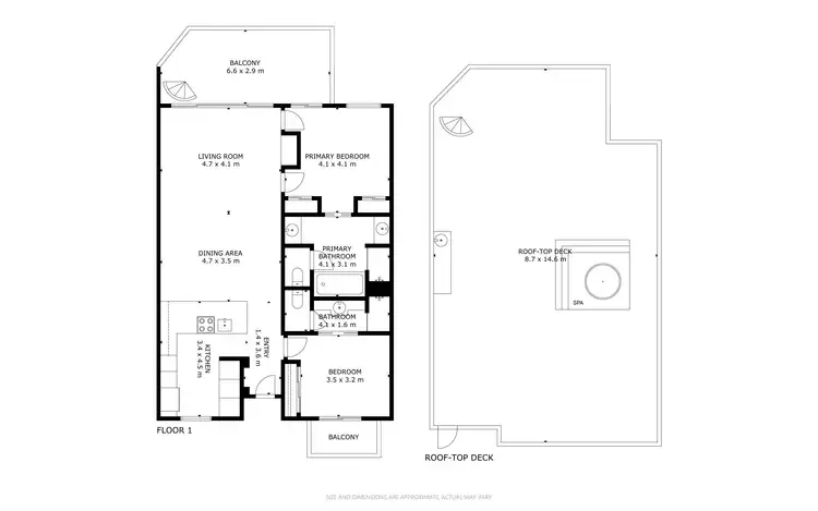 Floorplan of Homely apartment listing, 418/5 Triton Street, Palm Cove QLD 4879