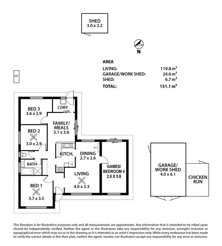 Floorplan of Homely house listing, 9 Zanker Drive, Mount Barker SA 5251