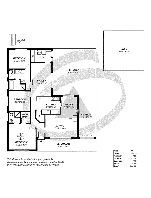 Floorplan of Homely house listing, 9 Blackwood Court, Mount Barker SA 5251