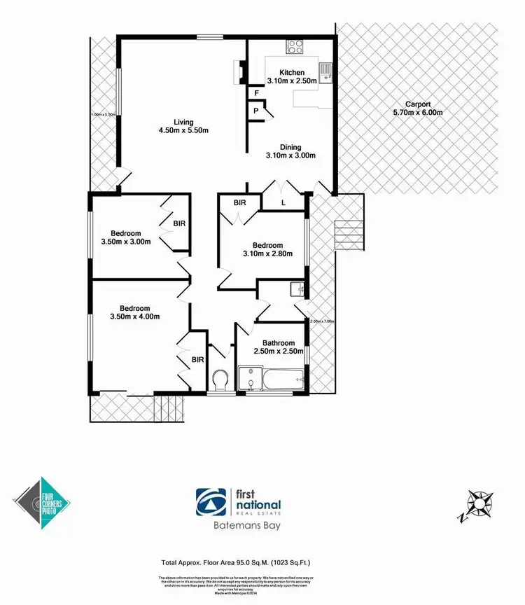 Floorplan of Homely house listing, 74 Country Club Drive, Catalina NSW 2536