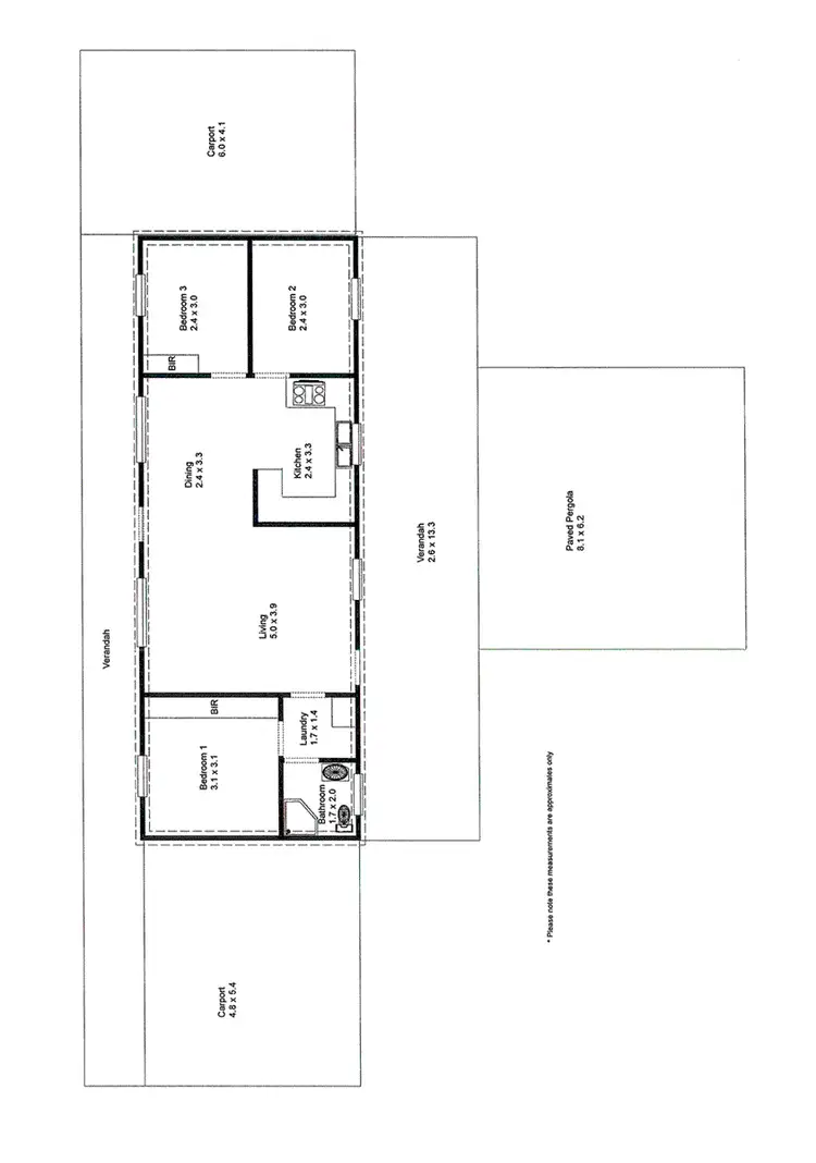 Floorplan of Homely house listing, 5 Towler Street, Stansbury SA 5582