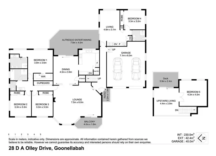 Floorplan of Homely house listing, 28 DA Olley Drive, Goonellabah NSW 2480