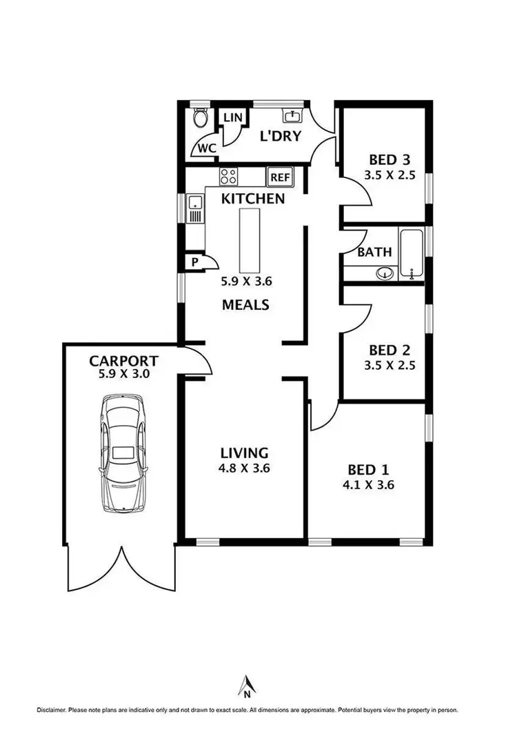 Floorplan of Homely house listing, 16 Wentworth Court, Sunbury VIC 3429