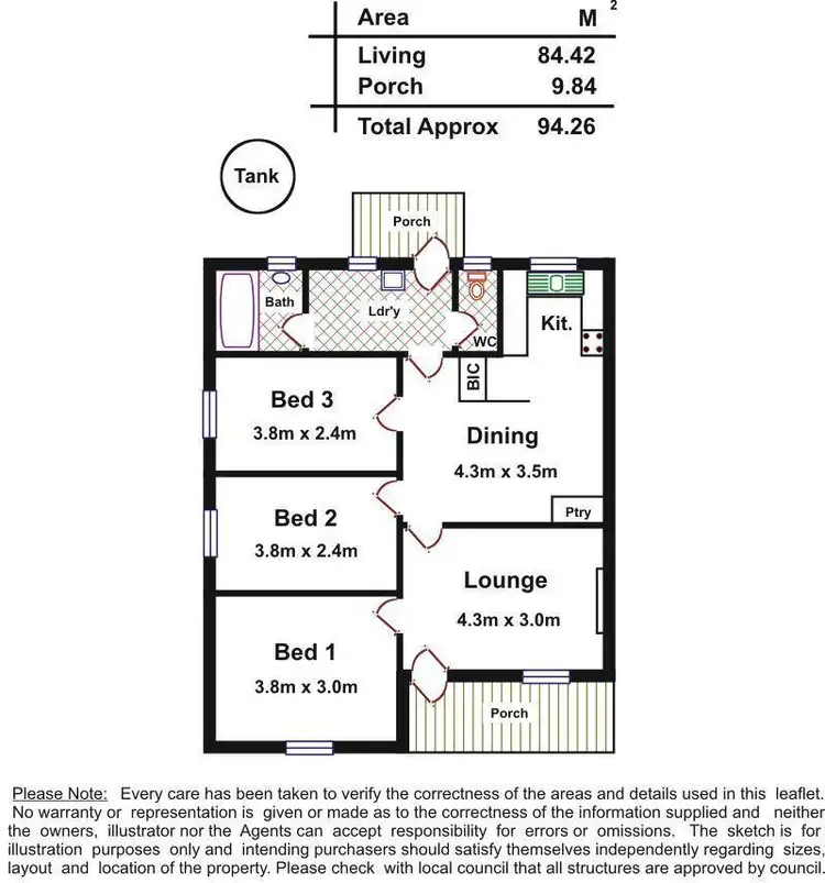 Floorplan of Homely house listing, 7 Ludwell Avenue, Salisbury North SA 5108