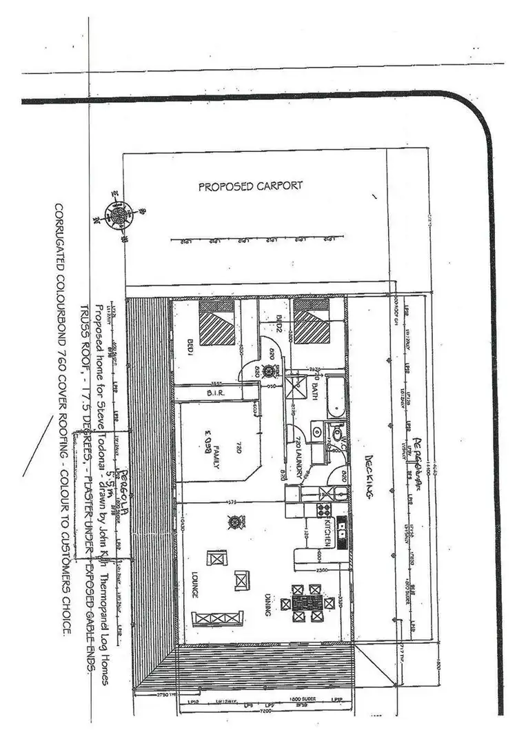 Floorplan of Homely house listing, 2 Falie Drive, Price SA 5570