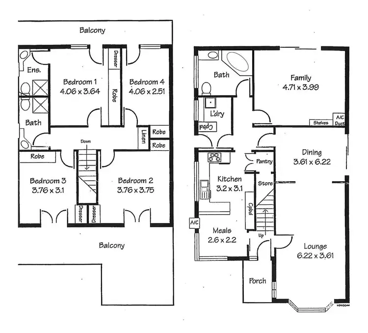 Floorplan of Homely house listing, 8 St Michaels Road, Mitcham SA 5062