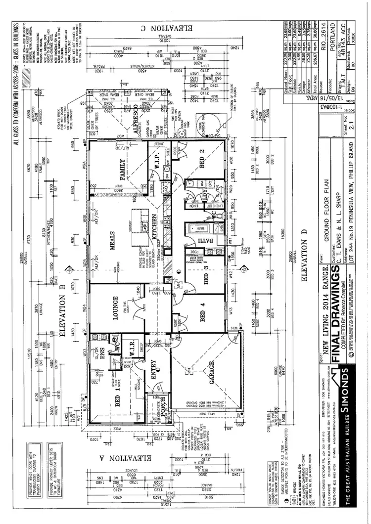 Floorplan of Homely house listing, 19 Peninsula View, Cowes VIC 3922