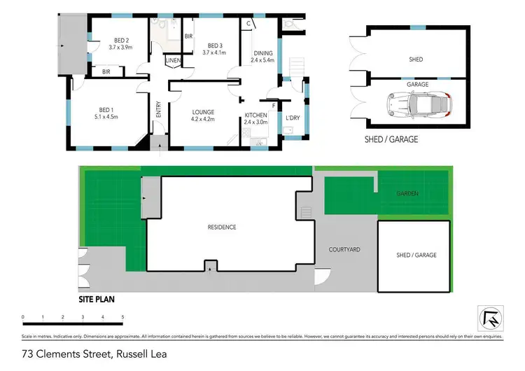 Floorplan of Homely house listing, 73 Clements Street, Russell Lea NSW 2046