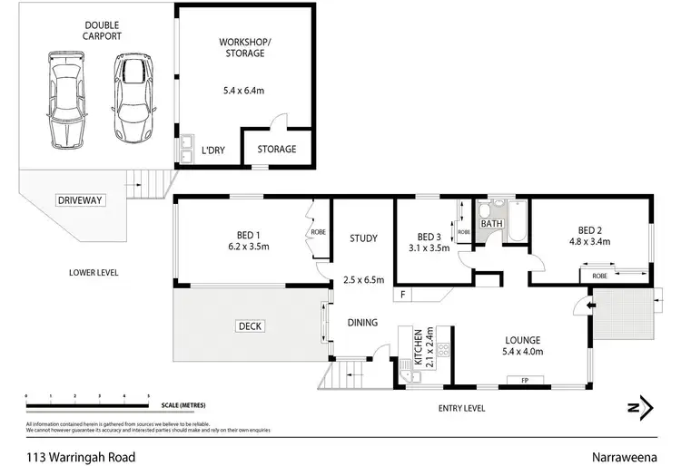 Floorplan of Homely house listing, 113 Warringah Road, Narraweena NSW 2099