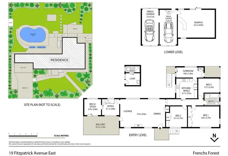 Floorplan of Homely house listing, 19 Fitzpatrick Avenue (East), Frenchs Forest NSW 2086