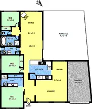 Floorplan of Homely house listing, 39 Evergreen Avenue, Albanvale VIC 3021