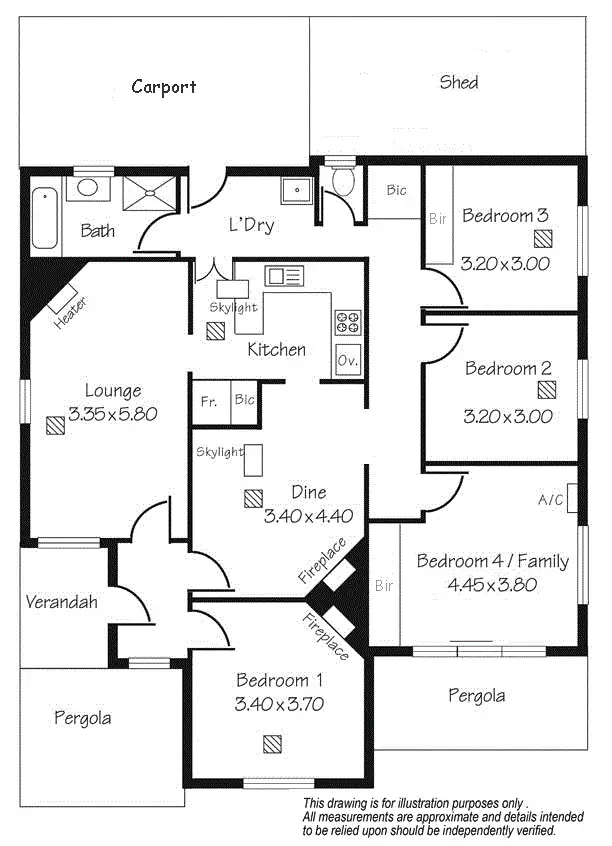 Floorplan of Homely house listing, 37 William Street, Clarence Park SA 5034