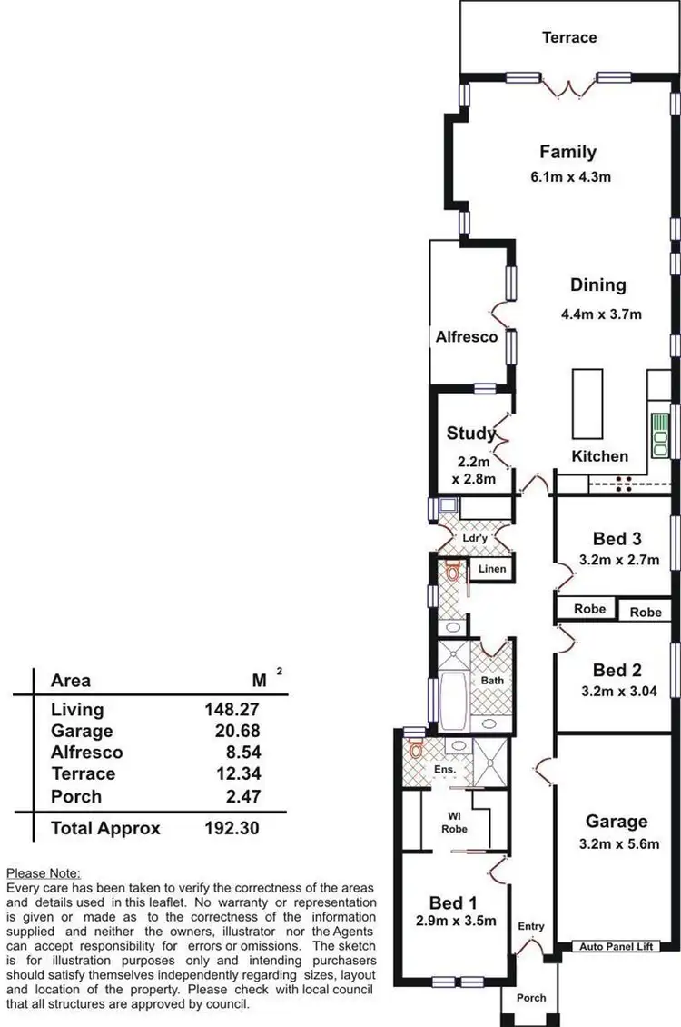 Floorplan of Homely house listing, 15A Broughton Avenue, Mitcham SA 5062
