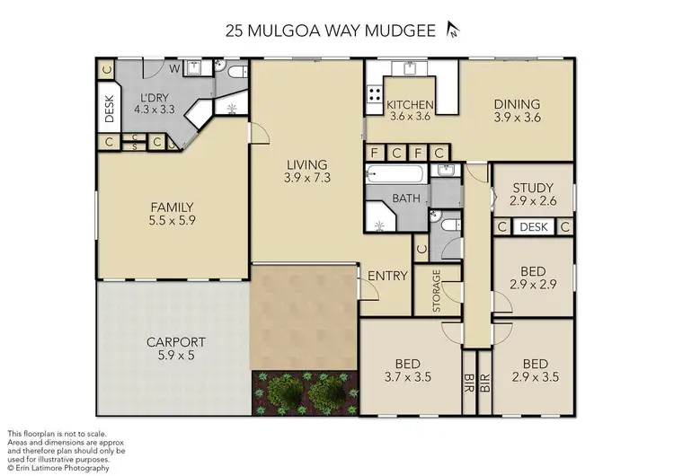 Floorplan of Homely house listing, 25 Mulgoa Way, Mudgee NSW 2850