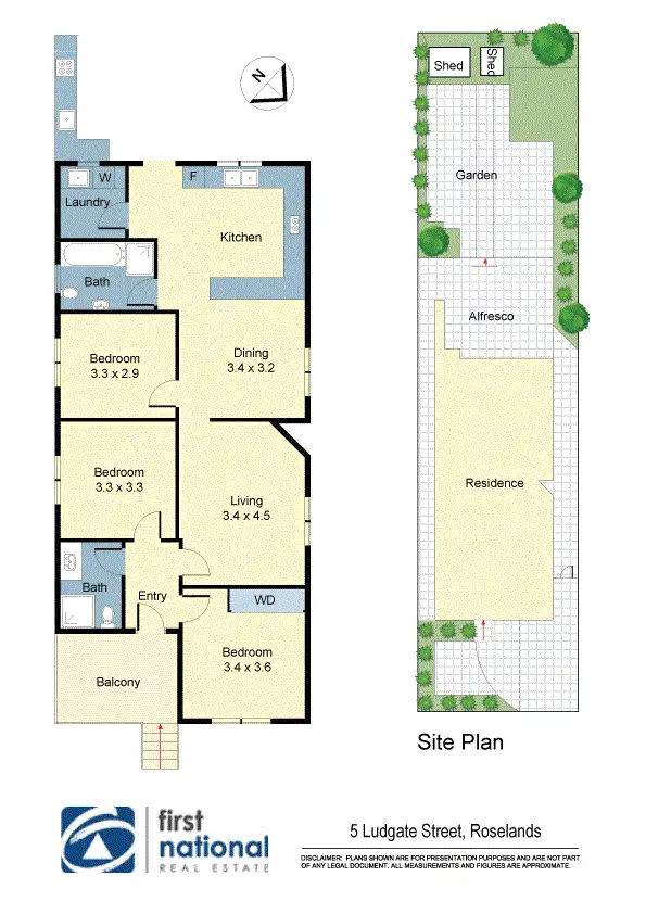 Floorplan of Homely house listing, 5 Ludgate Street, Roselands NSW 2196