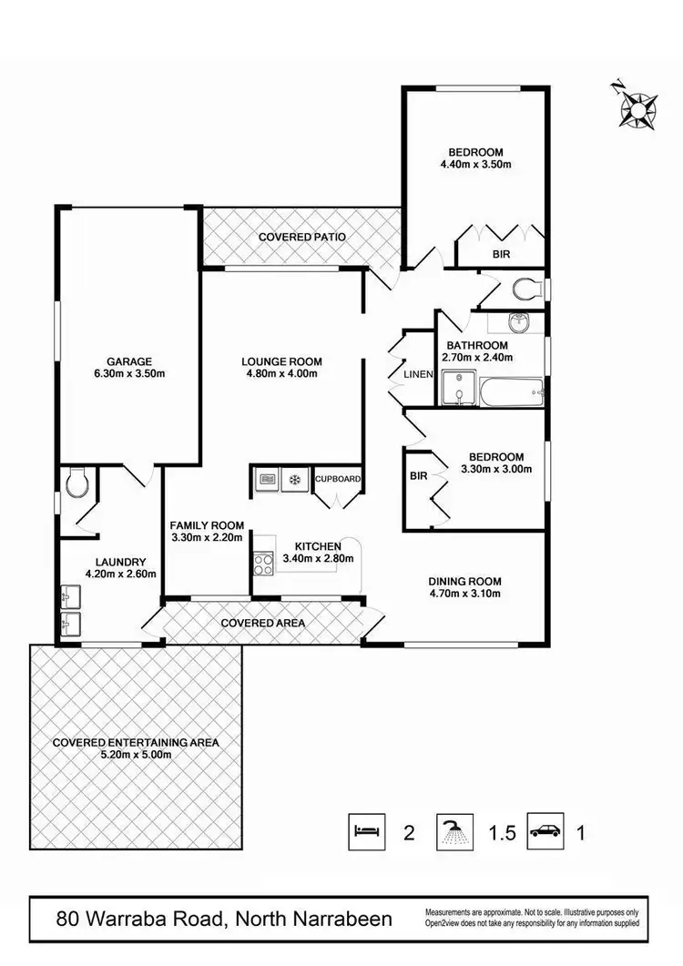 Floorplan of Homely house listing, 80 Warraba Road, North Narrabeen NSW 2101