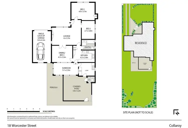 Floorplan of Homely house listing, 18 Worcester Street, Collaroy NSW 2097