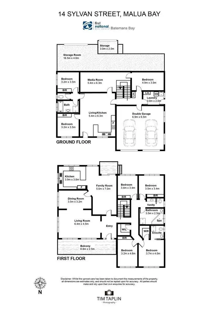 Floorplan of Homely house listing, 14 Sylvan Street, Malua Bay NSW 2536