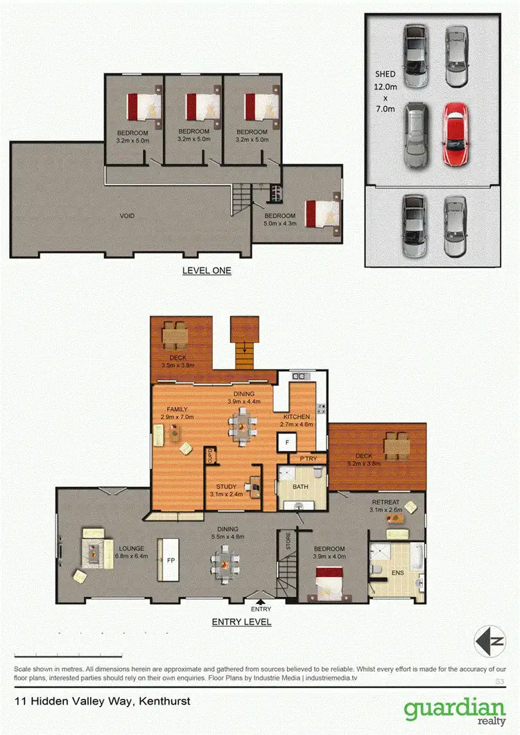 Floorplan of Homely house listing, 11 Hidden Valley Lane, Kenthurst NSW 2156