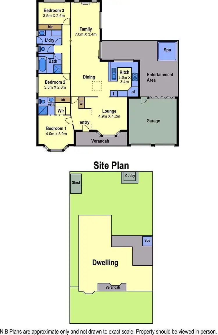 Floorplan of Homely house listing, 9 Delbridge Drive, Sydenham VIC 3037